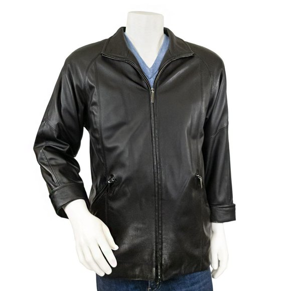 Valerie Stevens Genuine Leather Jacket (NWOT) - Picture 3 of 13